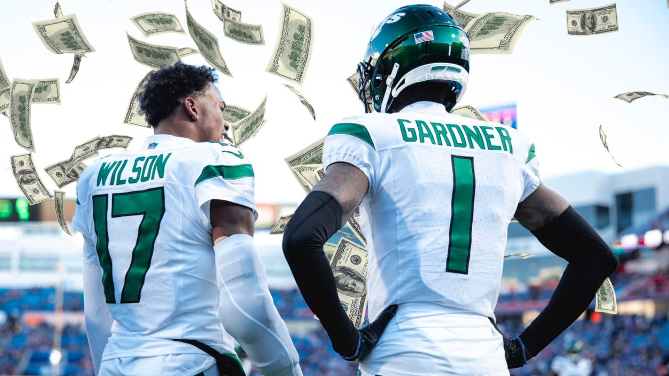 Garrett Wilson and Sauce Gardner Jets